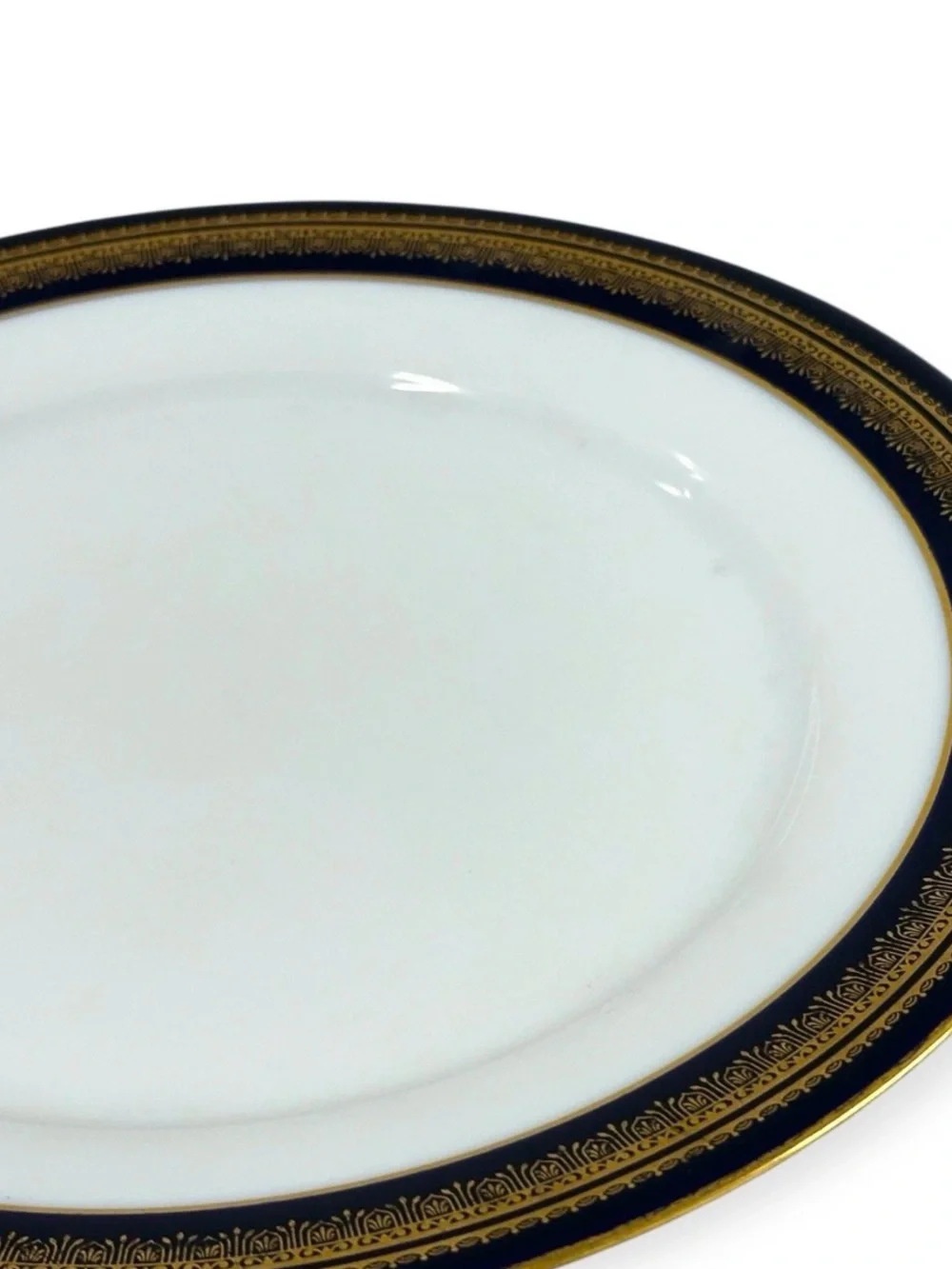 Noritake Legacy Vienna 2796 Set of 4 Dinner Plates 10.5” Blue 24K Gold Trim Vtg